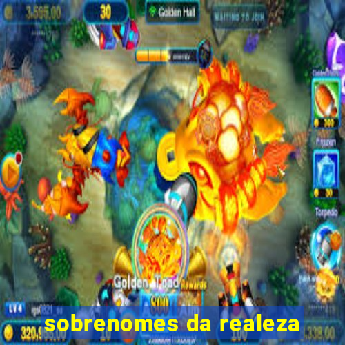 sobrenomes da realeza